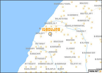 map of Id Boujra