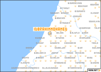 map of Id Brahim Mohamed