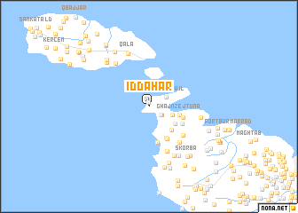 map of Id-Daħar