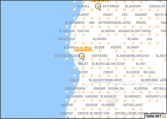 map of Iddah