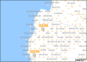 map of Iddah