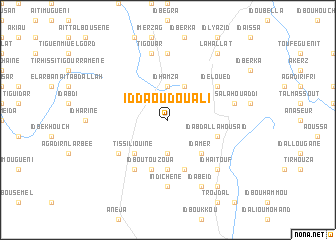 map of Id Daoud Ou Ali