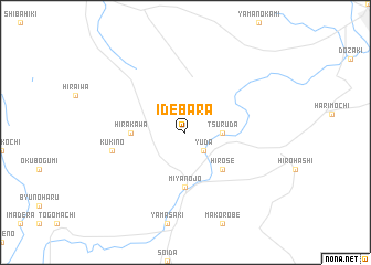 map of Idebara