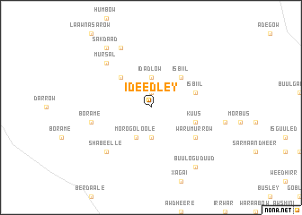 map of Ideedley