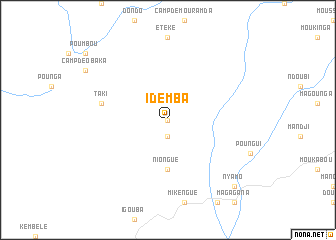 map of Idemba