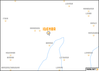 map of Idemba