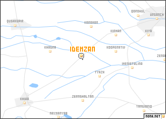 map of Idemzan