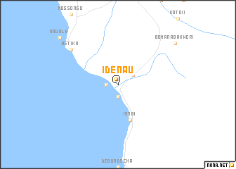 map of Idenau