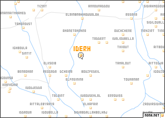 map of Iderh