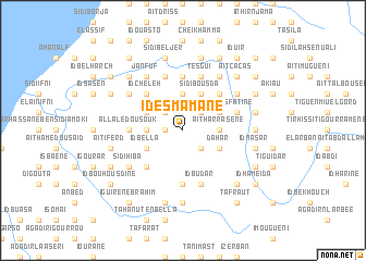 map of Id Esmamane