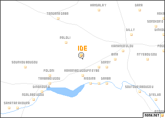 map of Idé