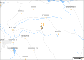 map of Ide