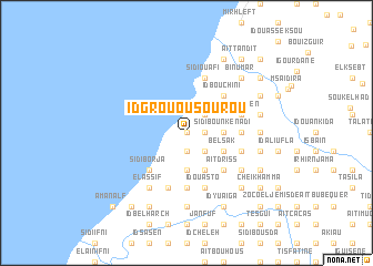 map of Id Grou Ou Sourou