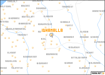 map of Id Hamalla