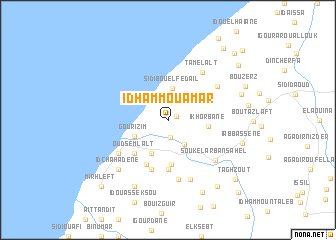map of Id Hammou Amar