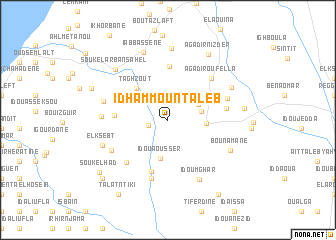 map of Id Hammou nʼTaleb