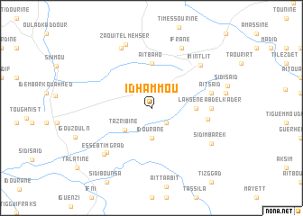 map of Id Hammou