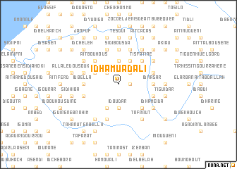 map of Id Hamuad Ali