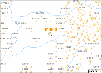 map of Idiamu