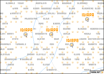 map of Idi Apa