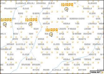 map of Idi Apa