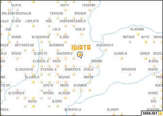 map of Idiata