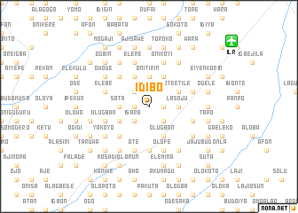 map of Idibo