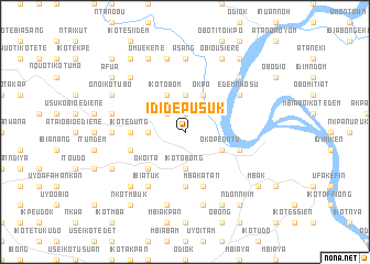 map of Ididep Usuk