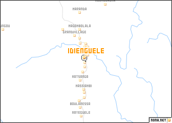 map of Idiènguélé