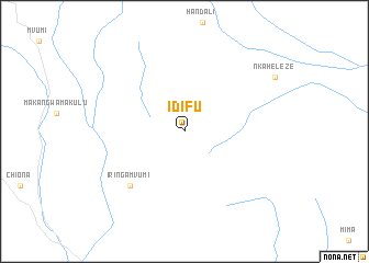 map of Idifu