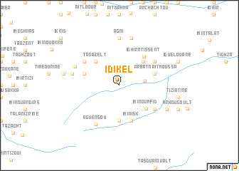 map of Idikel