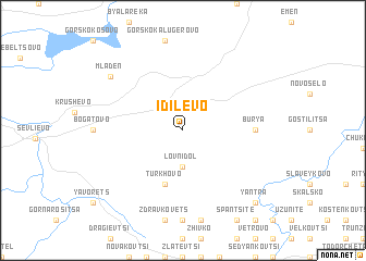 map of Idilevo