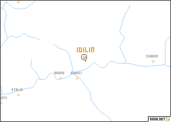 map of Idilin