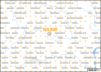 map of Idilpur