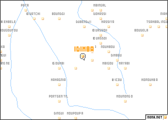 map of Idimba