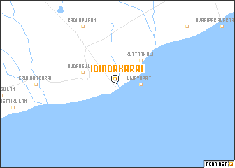 map of Idindakarai