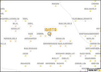 map of Idinta