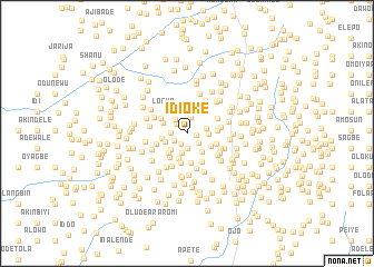 map of Idioke