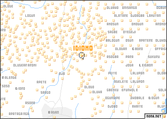 map of Idi Omo