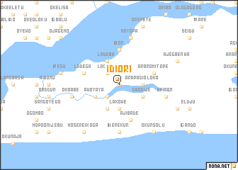 map of Idiori