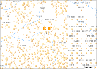 map of Idiori