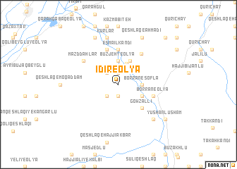 map of Īdīr-e ‘Olyā