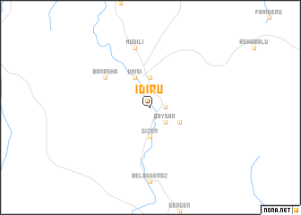 map of Idiru