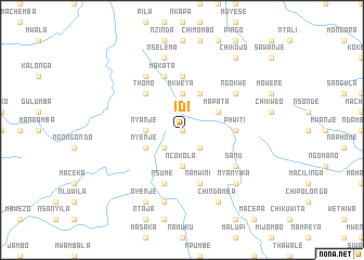 map of Idi