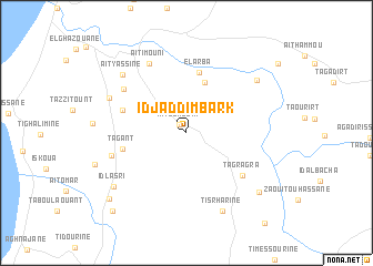 map of Id Jaddi Mbark