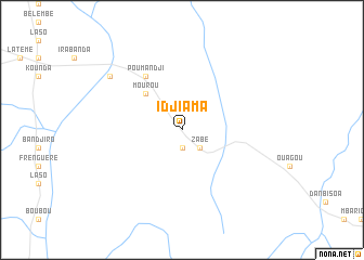 map of Idjiama
