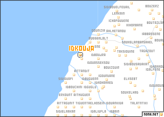 map of Id Kouja