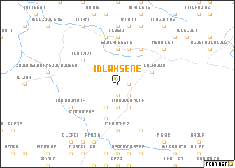 map of Id Lahsene