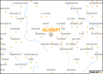 map of Id Laourt