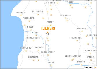 map of Id Lʼasri